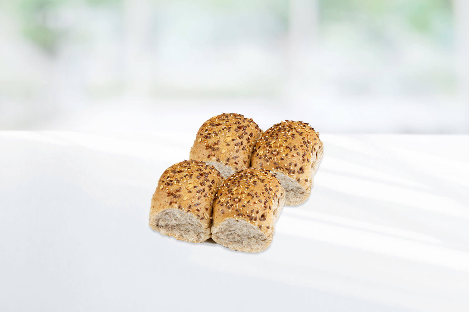 Franske rundstykker 6 korn