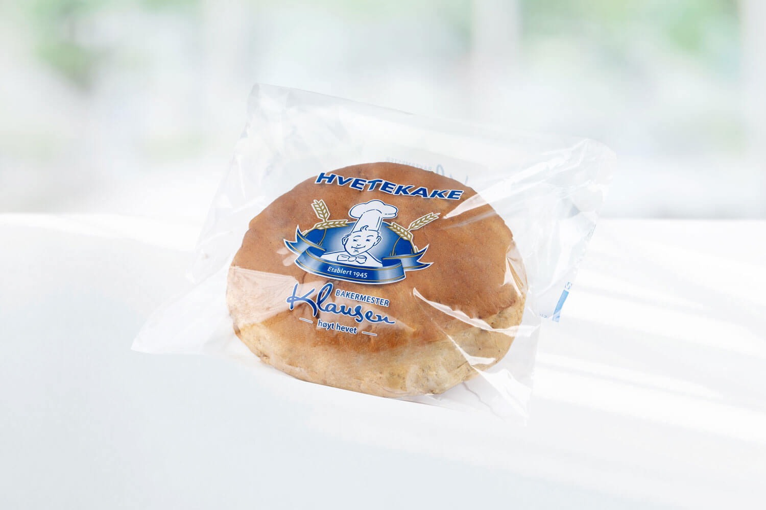 Rund hvetekake fra Baker Klausen